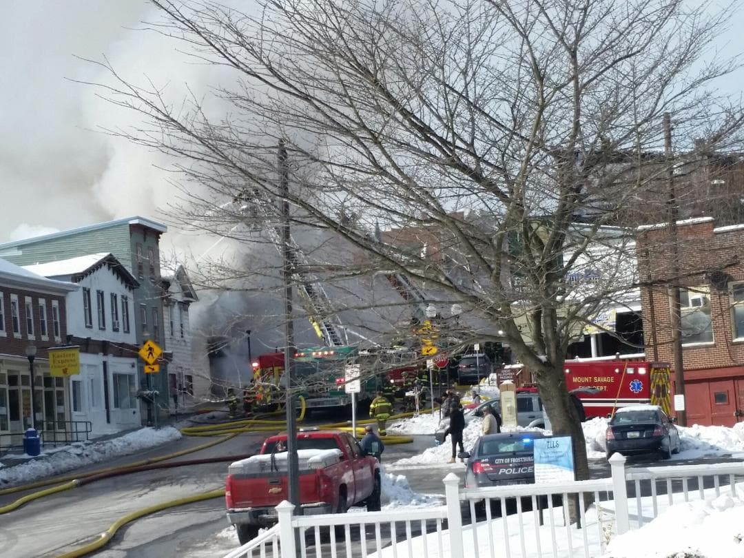 Frostburg Fire “Under Control” WCBC
